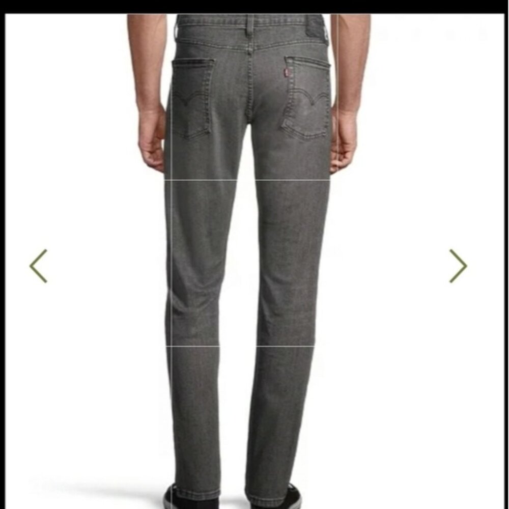 Levis 511 red tab grey wash slim fit jeans